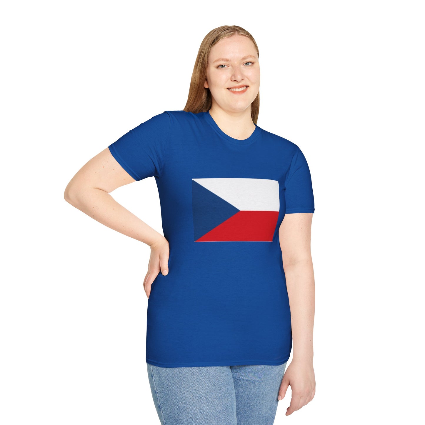 Unisex Softstyle T-Shirt -- Czechia