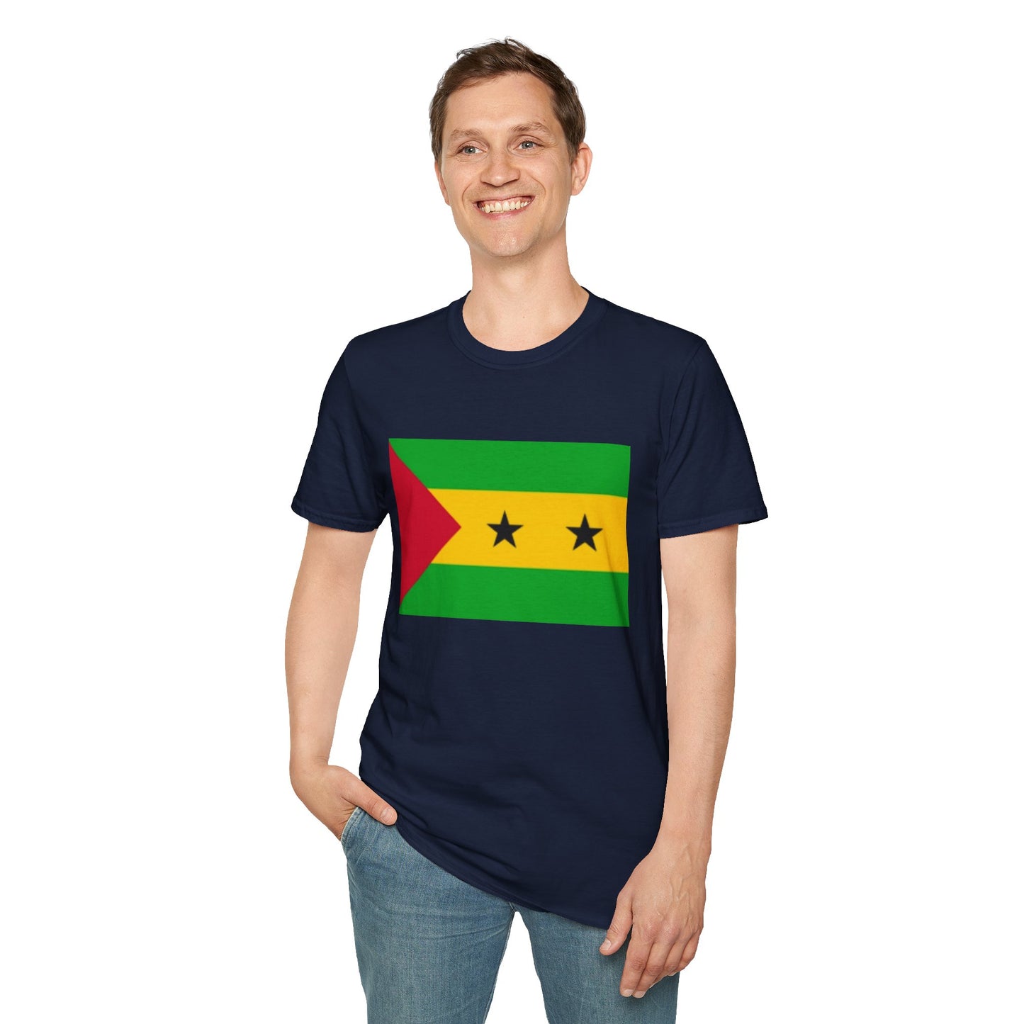 Unisex Softstyle T-Shirt -- Sao Tome and Principe