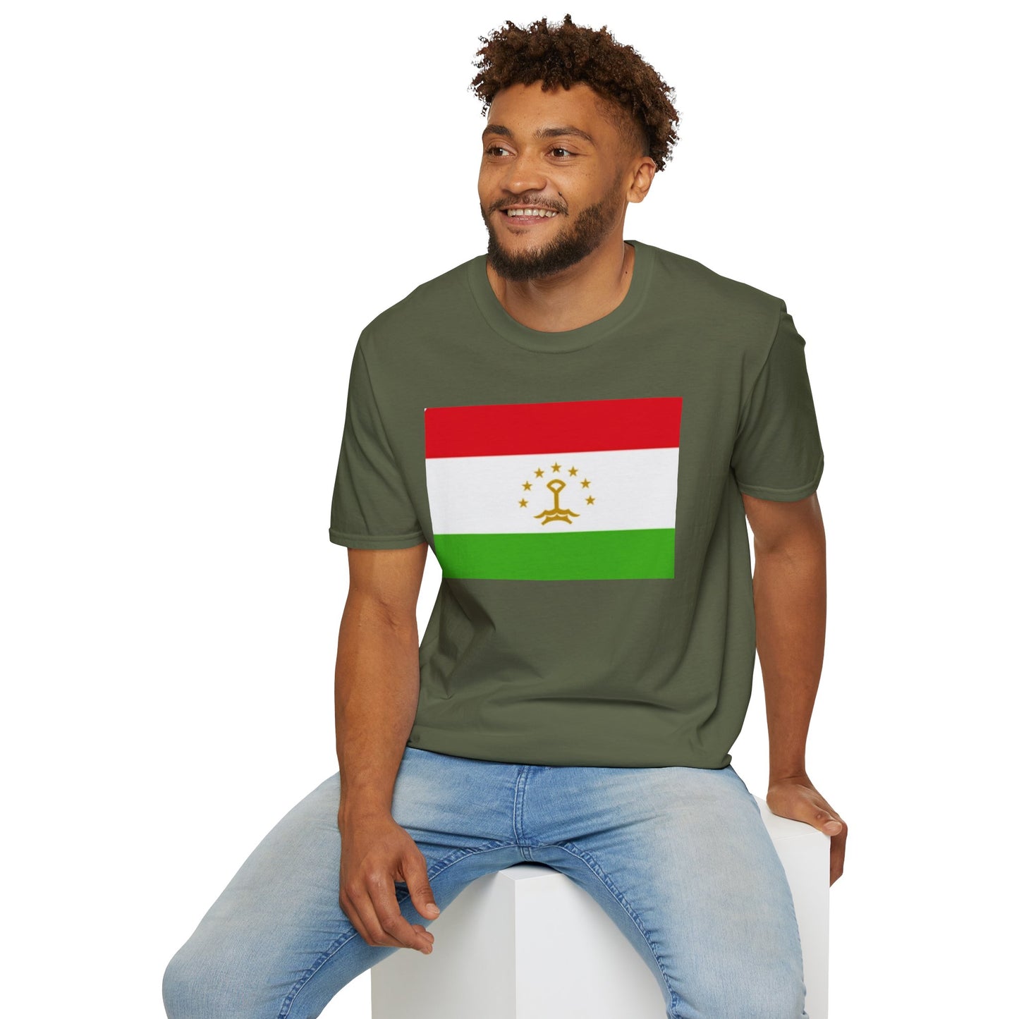 Unisex Softstyle T-Shirt -- Tajikistan