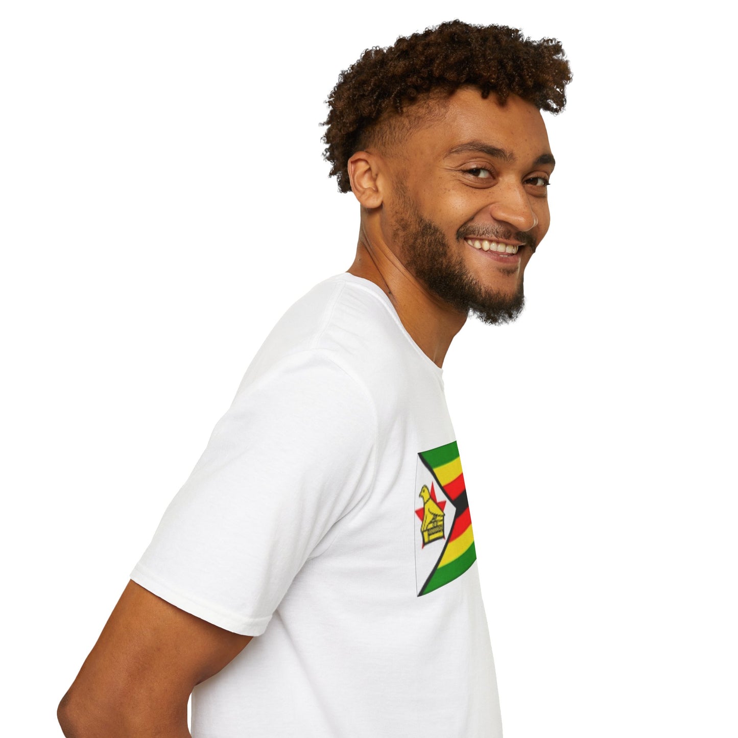 Unisex Softstyle T-Shirt -- Zimbabwe