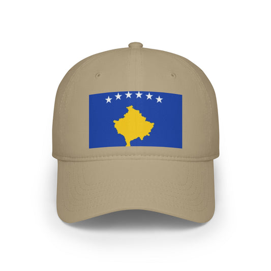 Low Profile Baseball Cap -- Kosovo