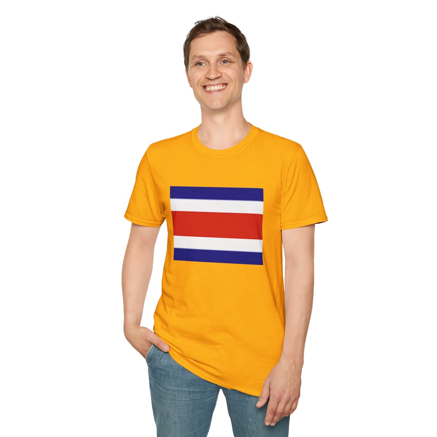 Unisex Softstyle T-Shirt -- Costa Rica