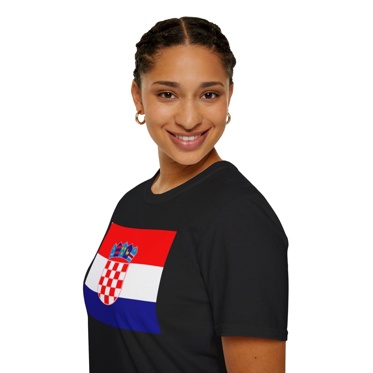Unisex Softstyle T-Shirt -- Croatia