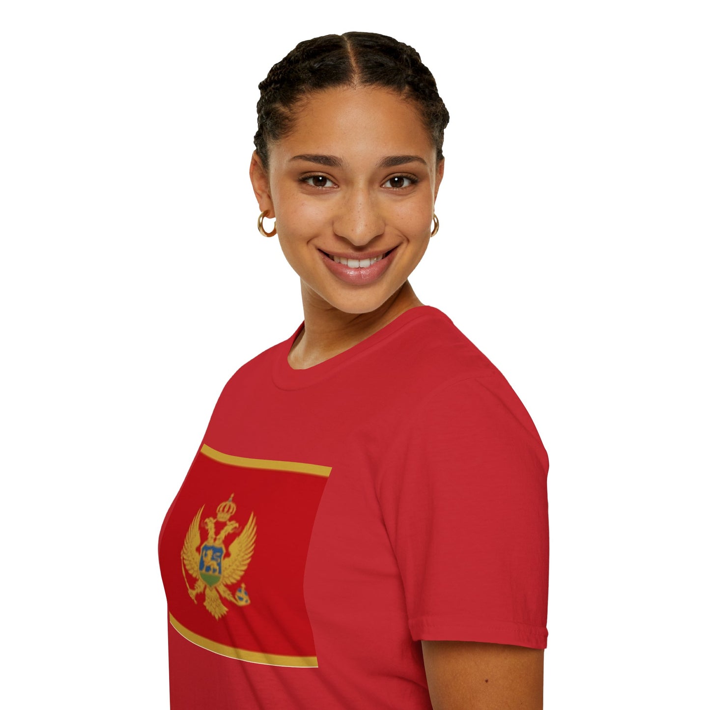 Unisex Softstyle T-Shirt -- Montenegro