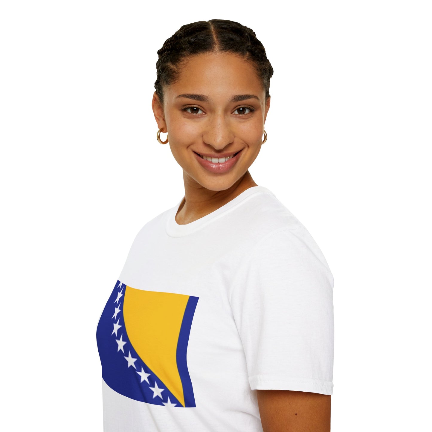 Unisex Softstyle T-Shirt -- Bosnia Herzegovina