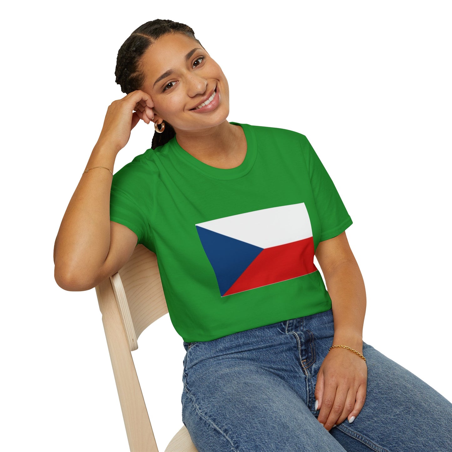 Unisex Softstyle T-Shirt -- Czechia