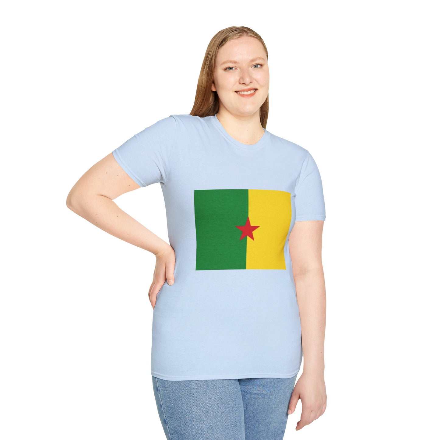 Unisex Softstyle T-Shirt -- French Guiana