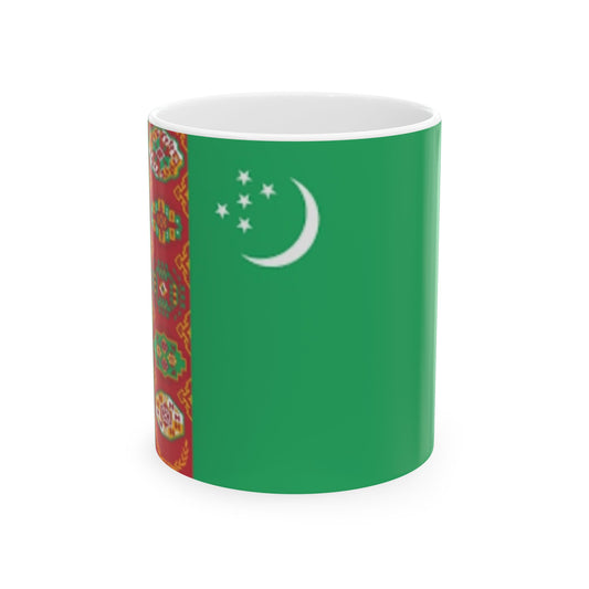 Ceramic Mug, 11oz -- Turkmenistan
