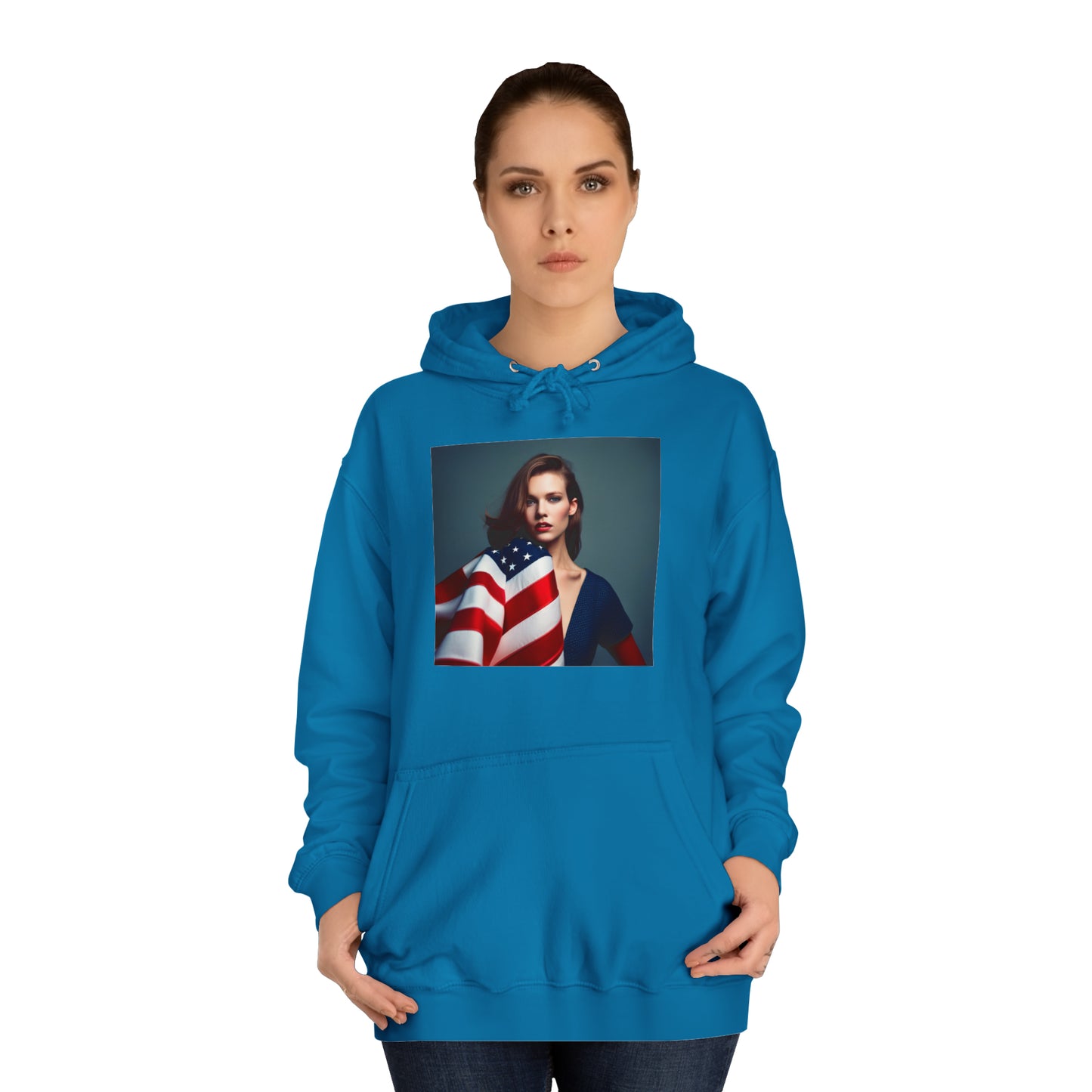 Unisex College Hoodie USA