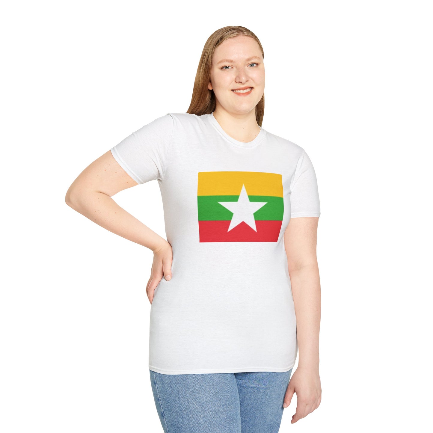 Unisex Softstyle T-Shirt -- Myanmar
