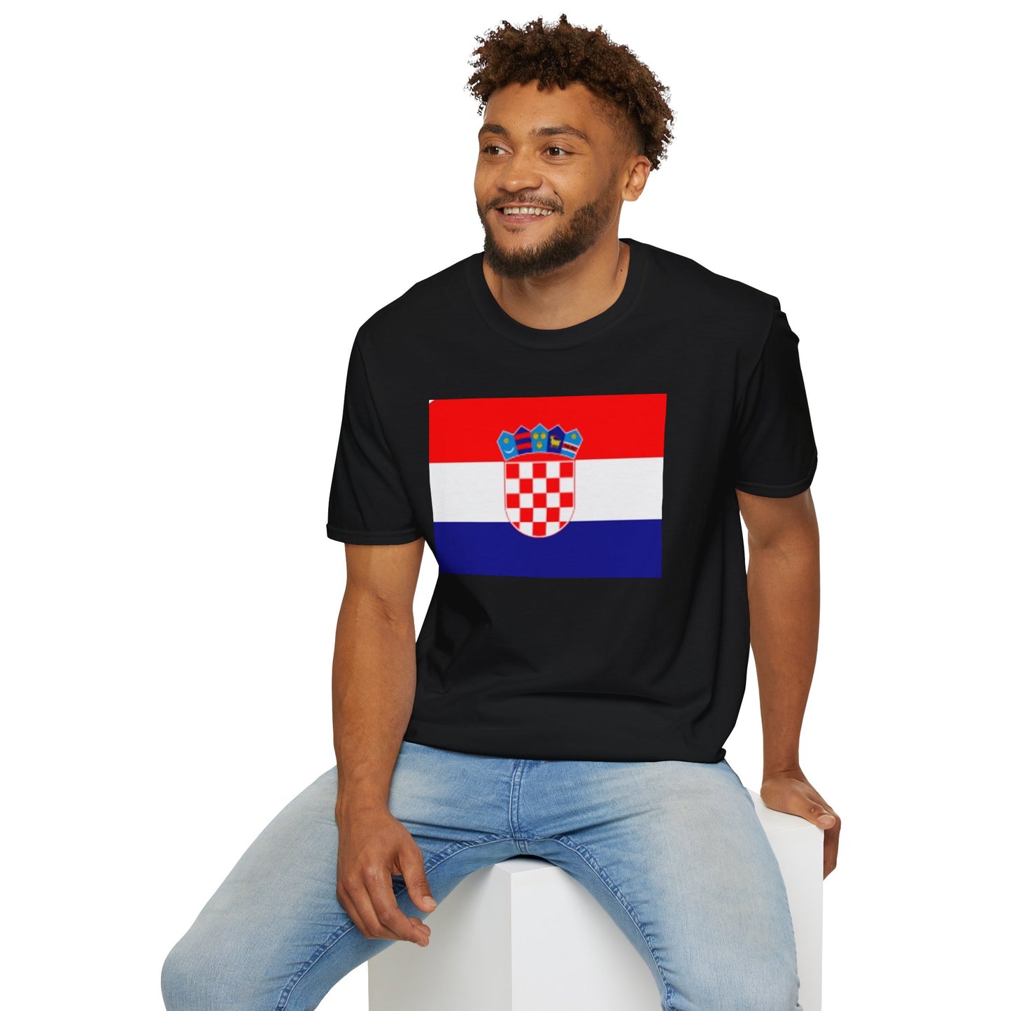 Unisex Softstyle T-Shirt -- Croatia