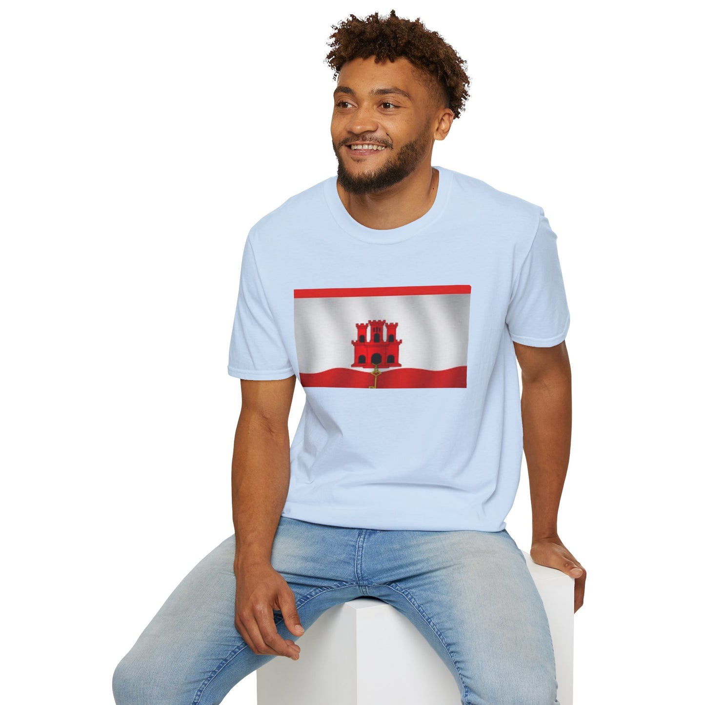 Unisex Softstyle T-Shirt -- Gibraltar