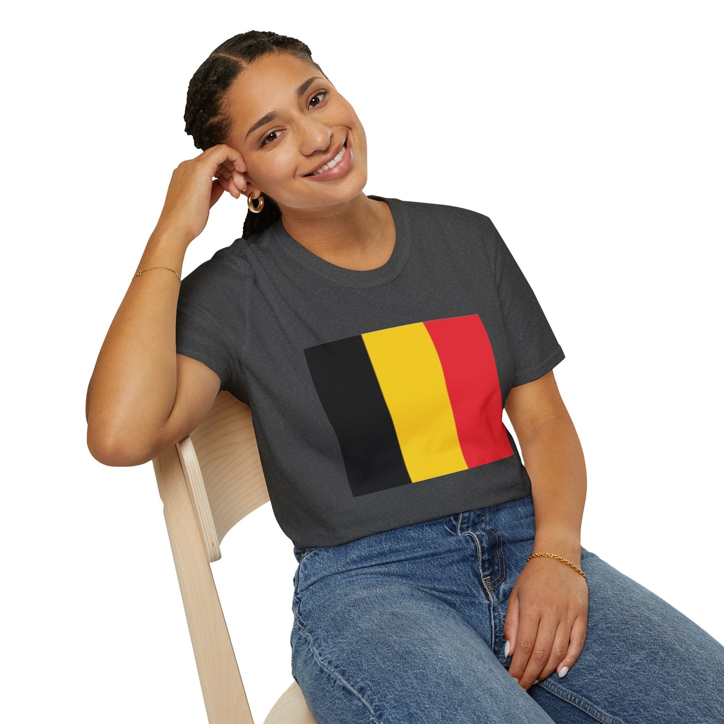 Unisex Softstyle T-Shirt -- Belgium