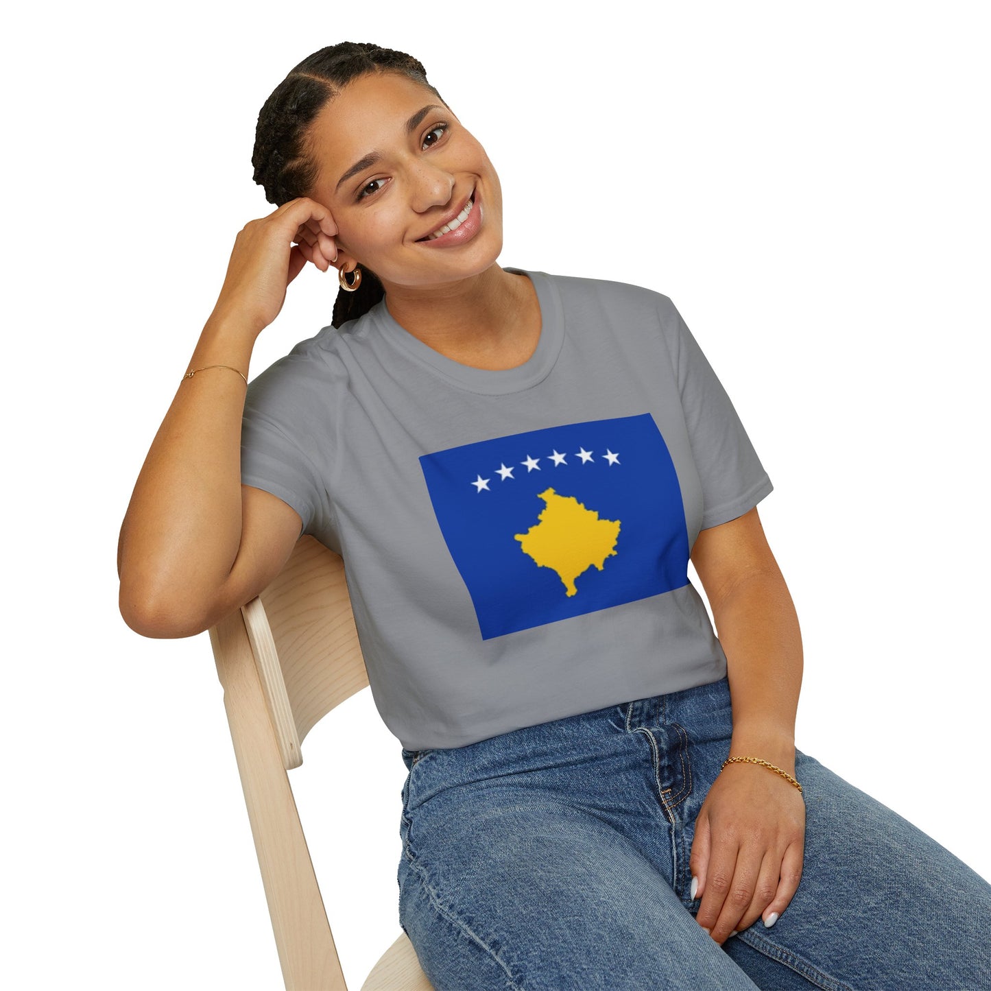 Unisex Softstyle T-Shirt -- Kosovo