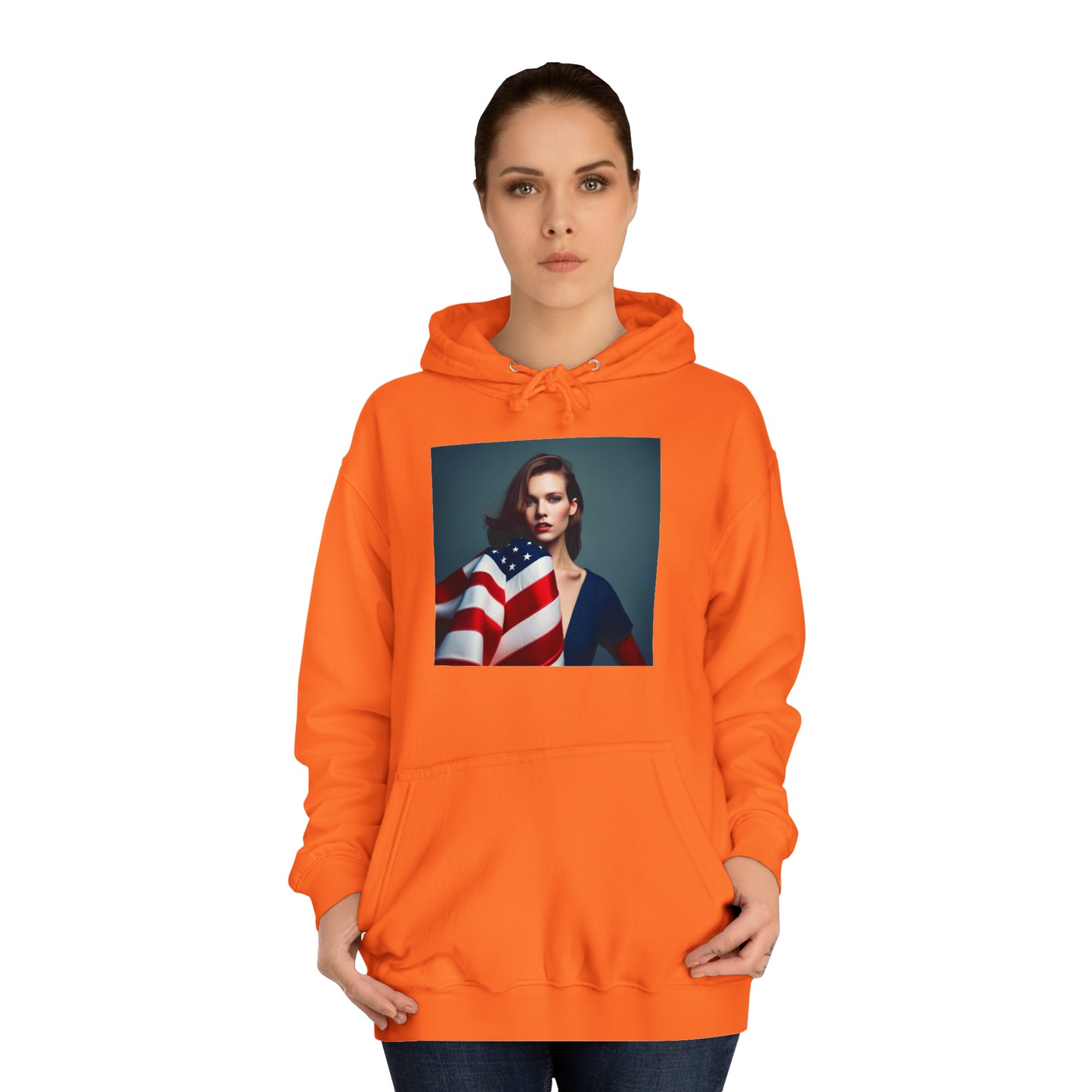 Unisex College Hoodie USA