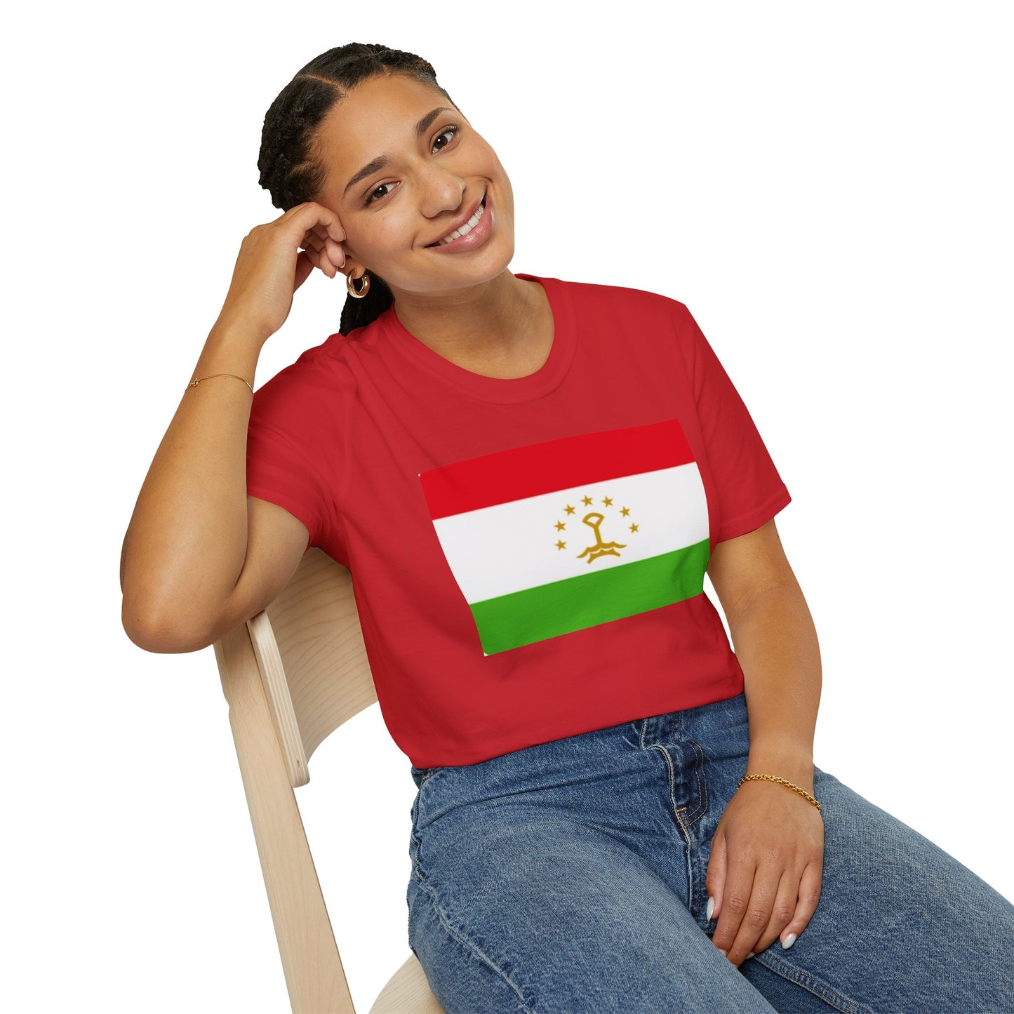Unisex Softstyle T-Shirt -- Tajikistan