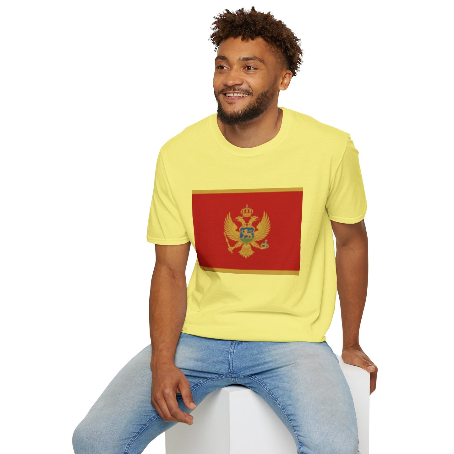 Unisex Softstyle T-Shirt -- Montenegro