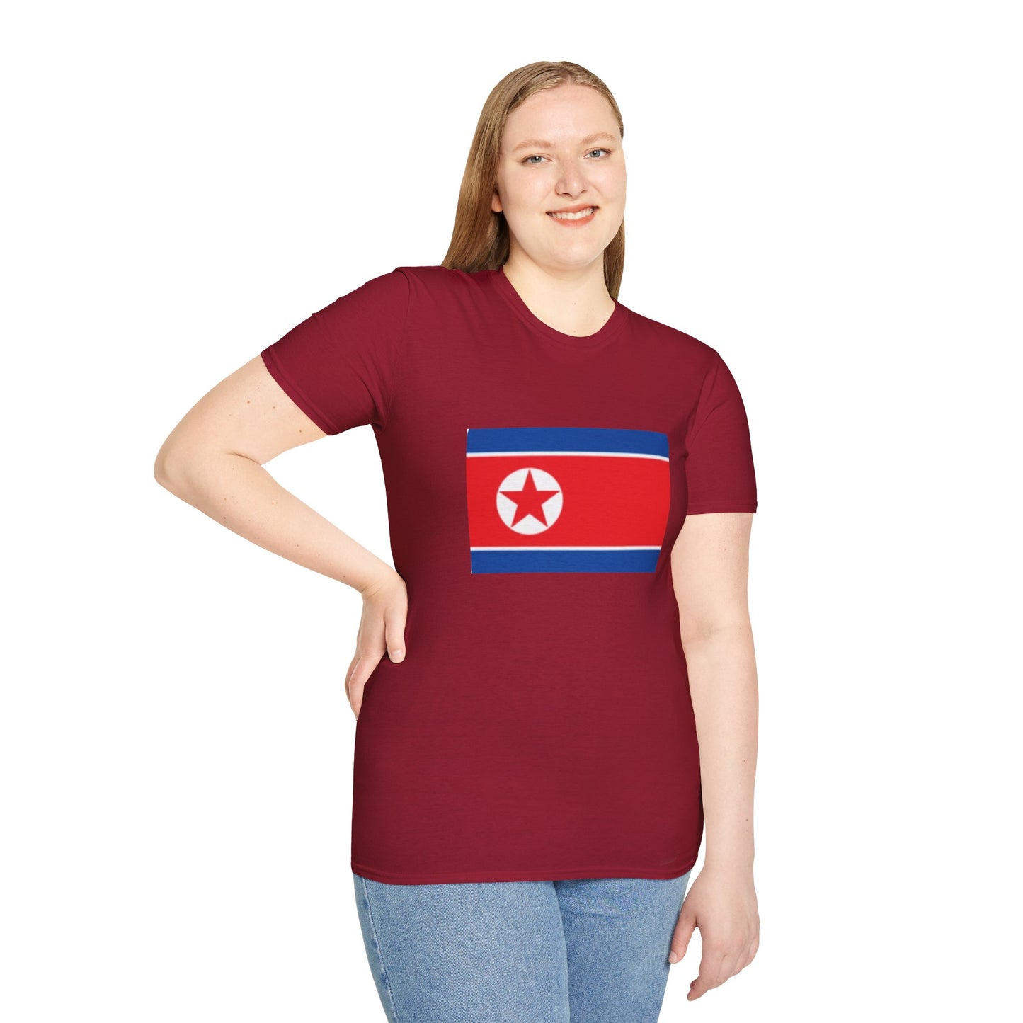 Unisex Softstyle T-Shirt -- North Korea
