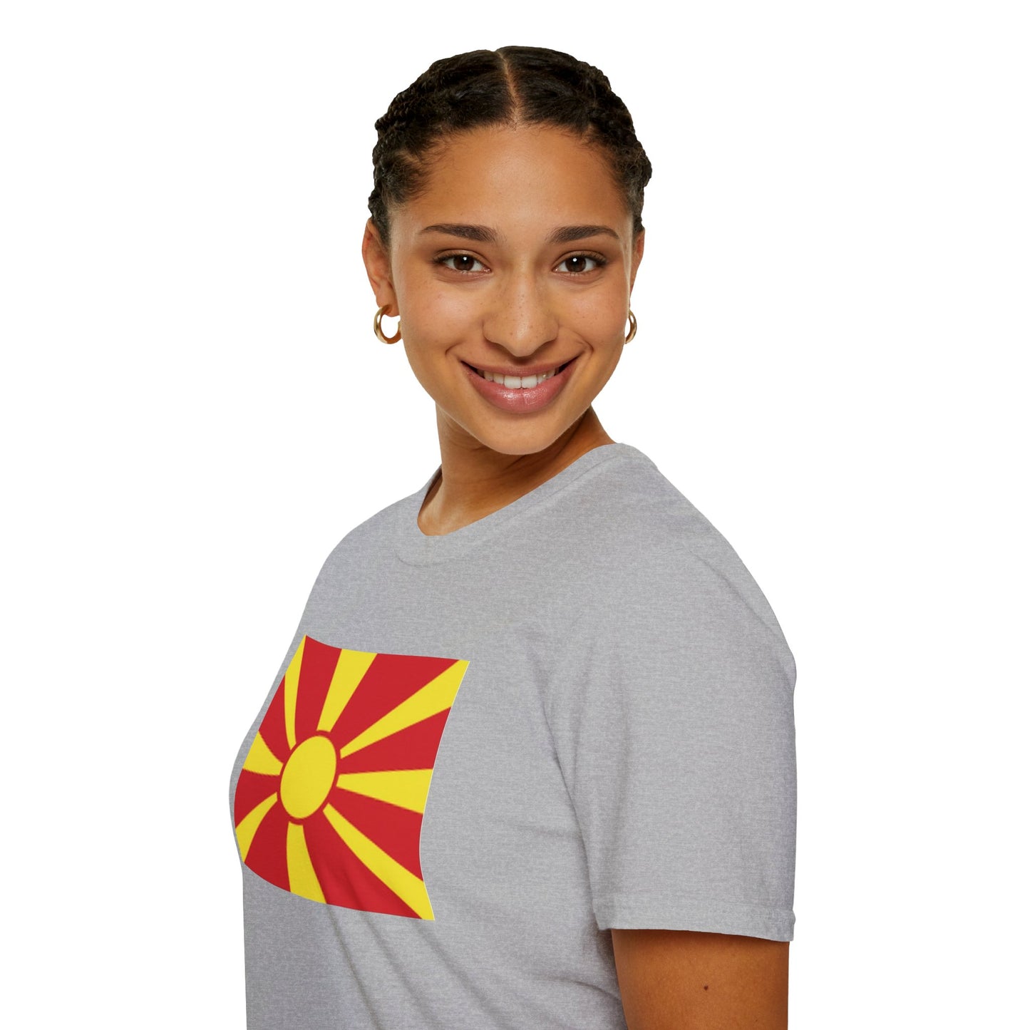Unisex Softstyle T-Shirt -- North Macedonia