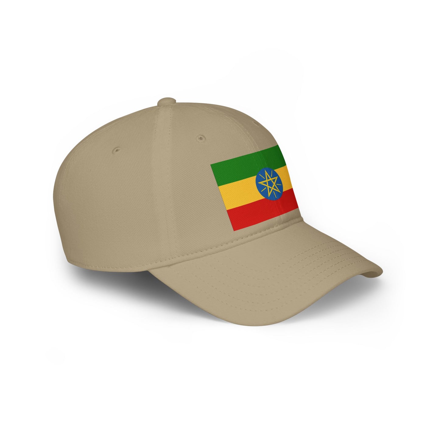 Low Profile Baseball Cap -- Ethiopian Federal Flag
