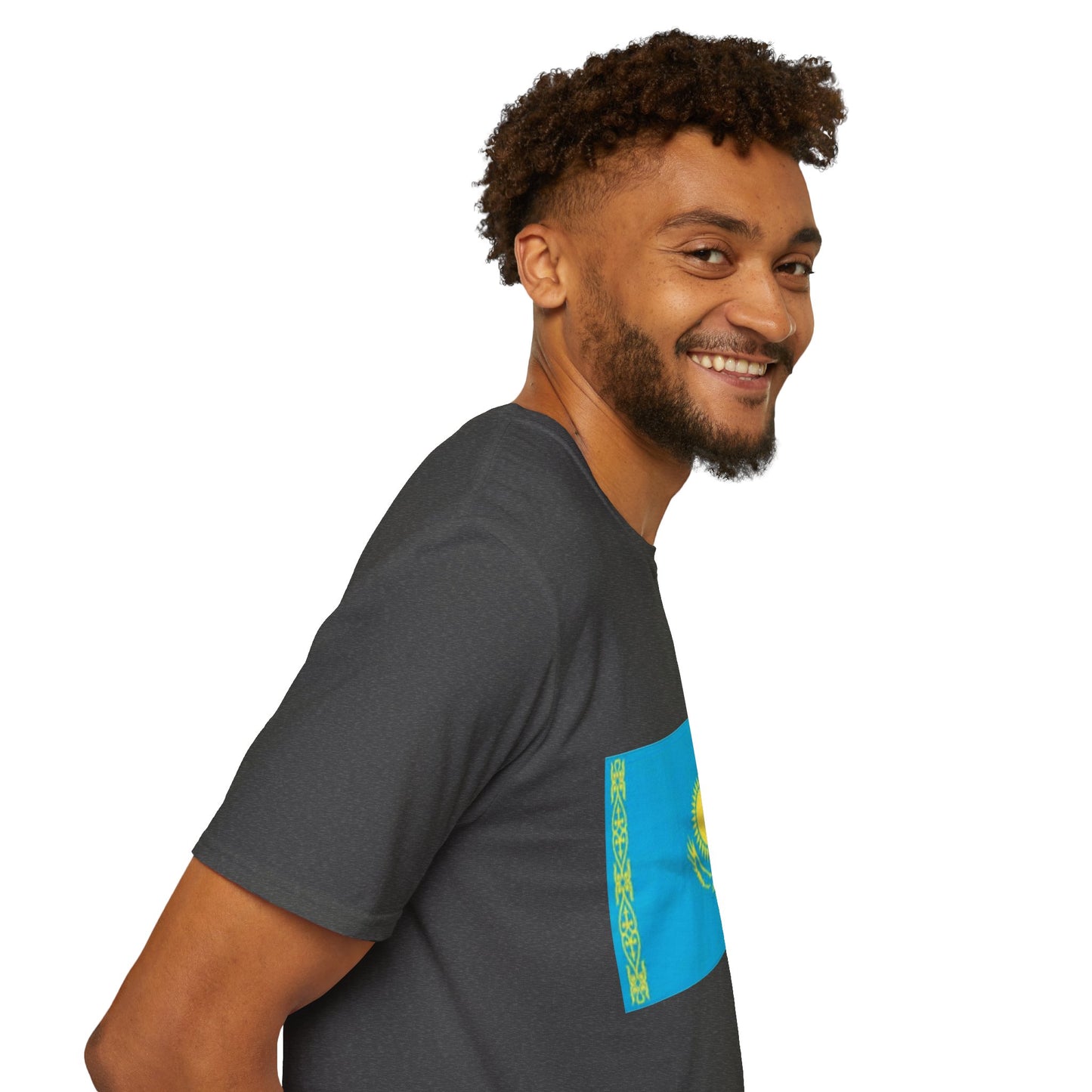 Unisex Softstyle T-Shirt -- Kazakhstan