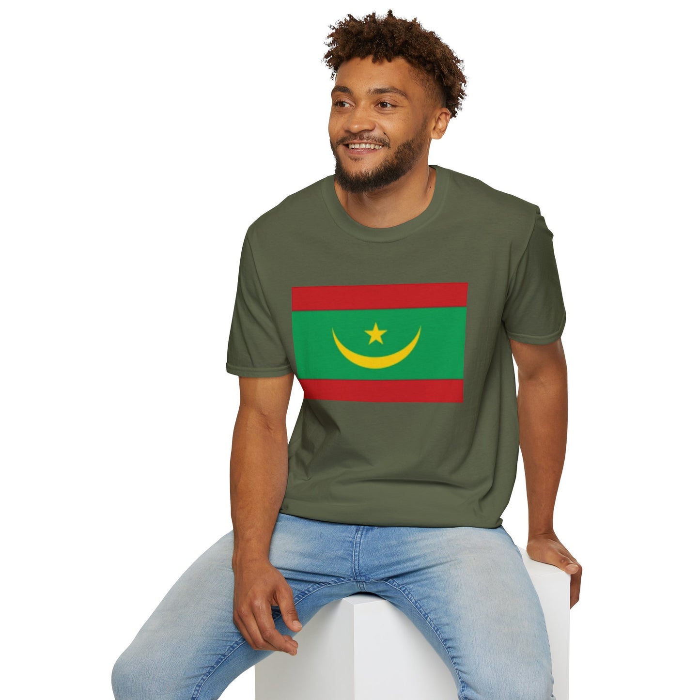Unisex Softstyle T-Shirt -- Mauritania
