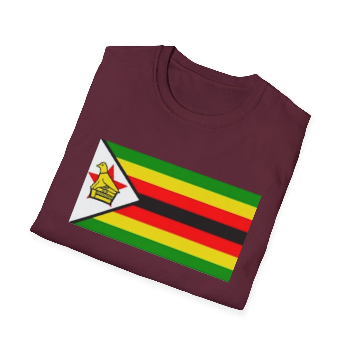 Unisex Softstyle T-Shirt -- Zimbabwe