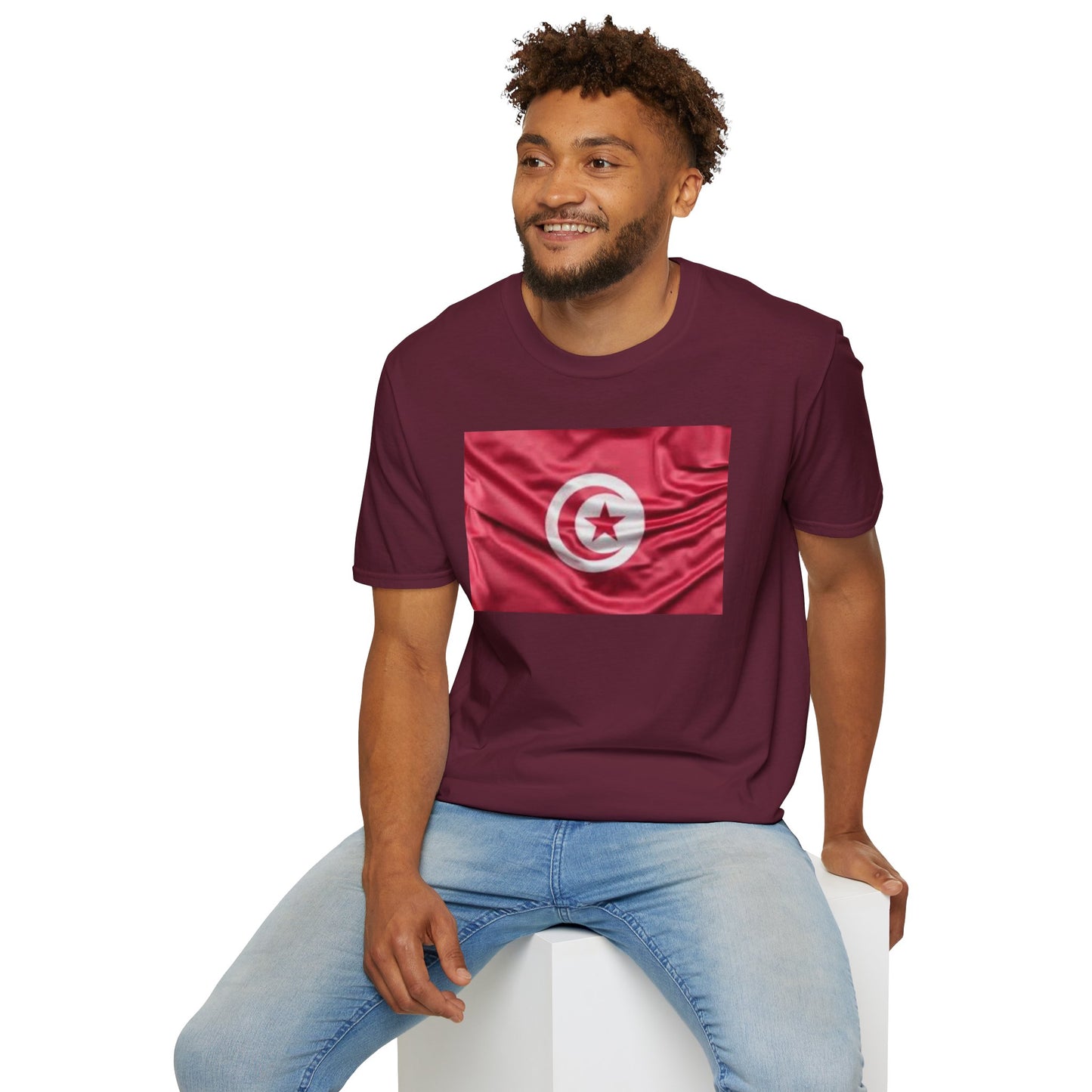 Unisex Softstyle T-Shirt -- Tunisia