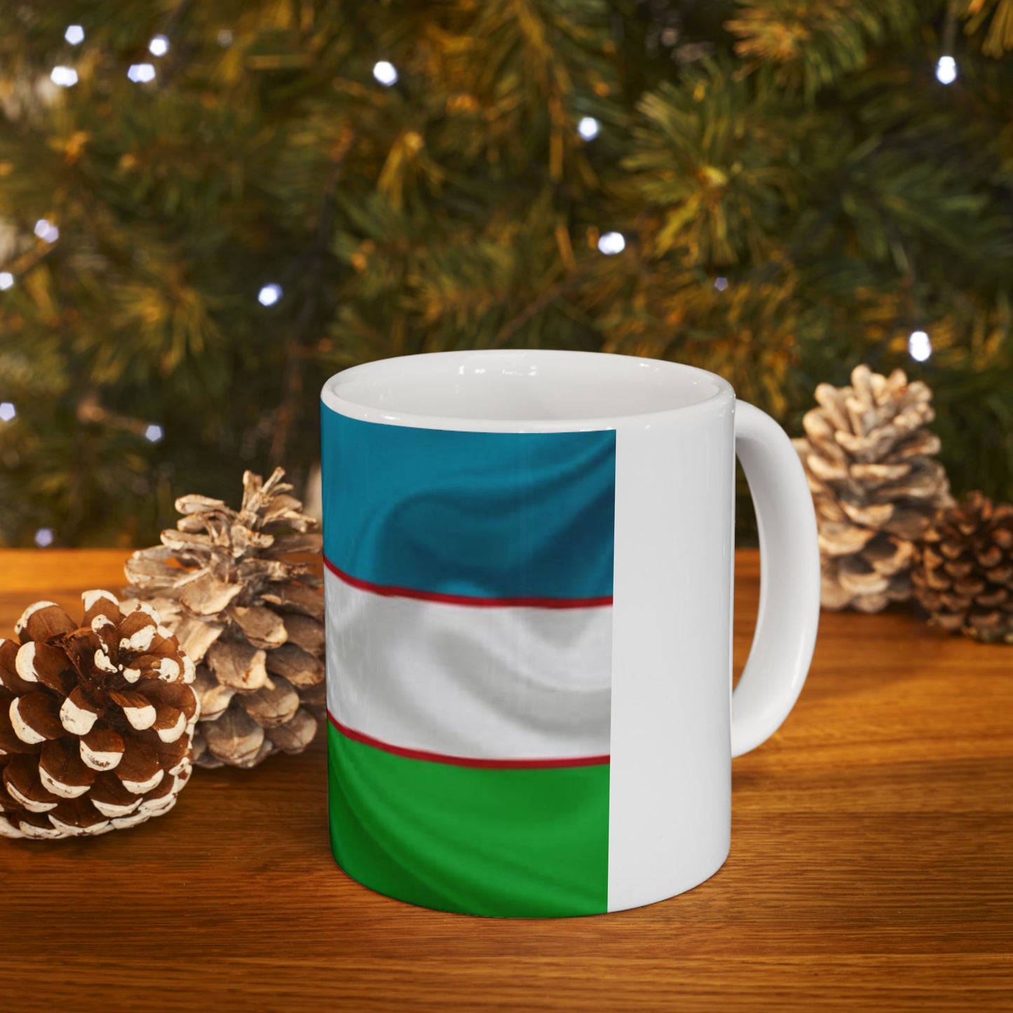 Ceramic Mug, 11oz -- Uzbekistan