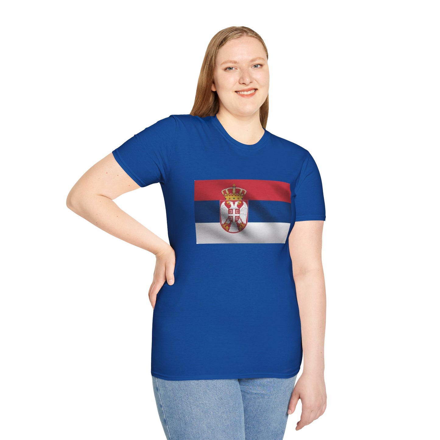 Unisex Softstyle T-Shirt -- Serbia