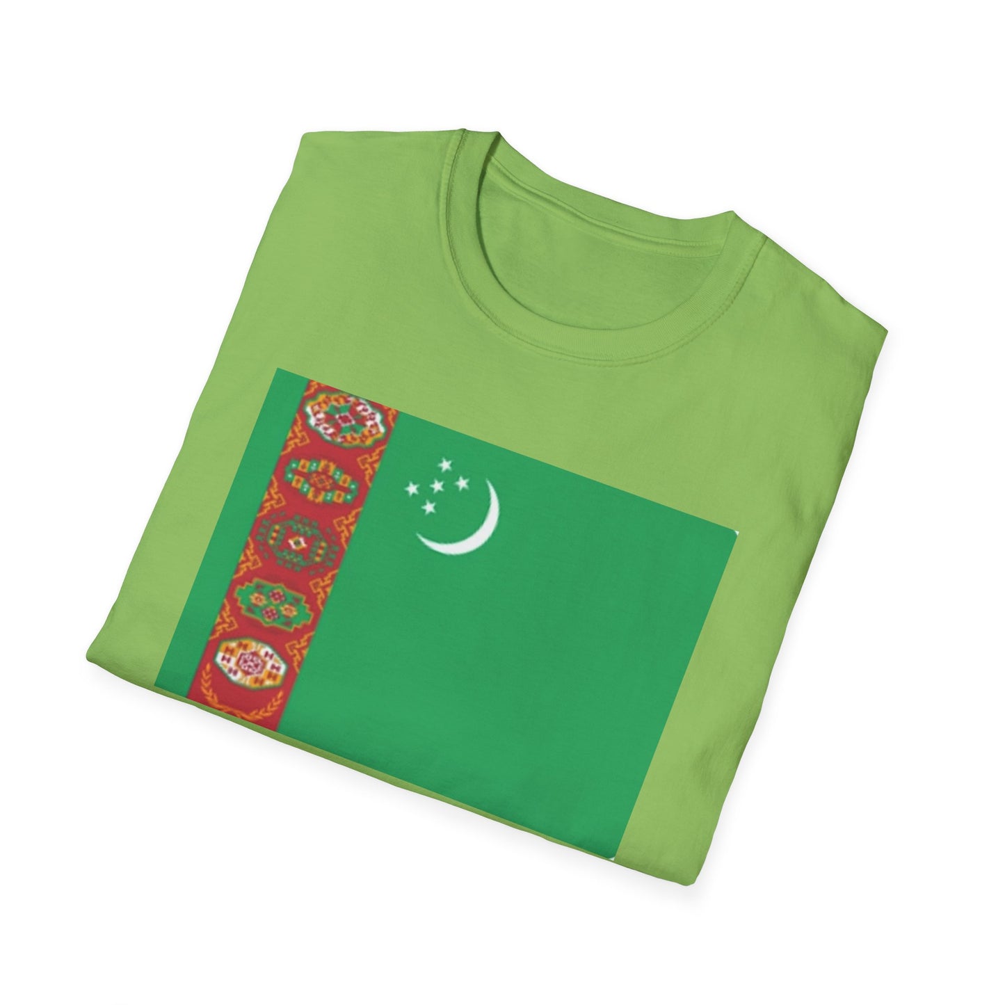 Unisex Softstyle T-Shirt -- Turkmenistan