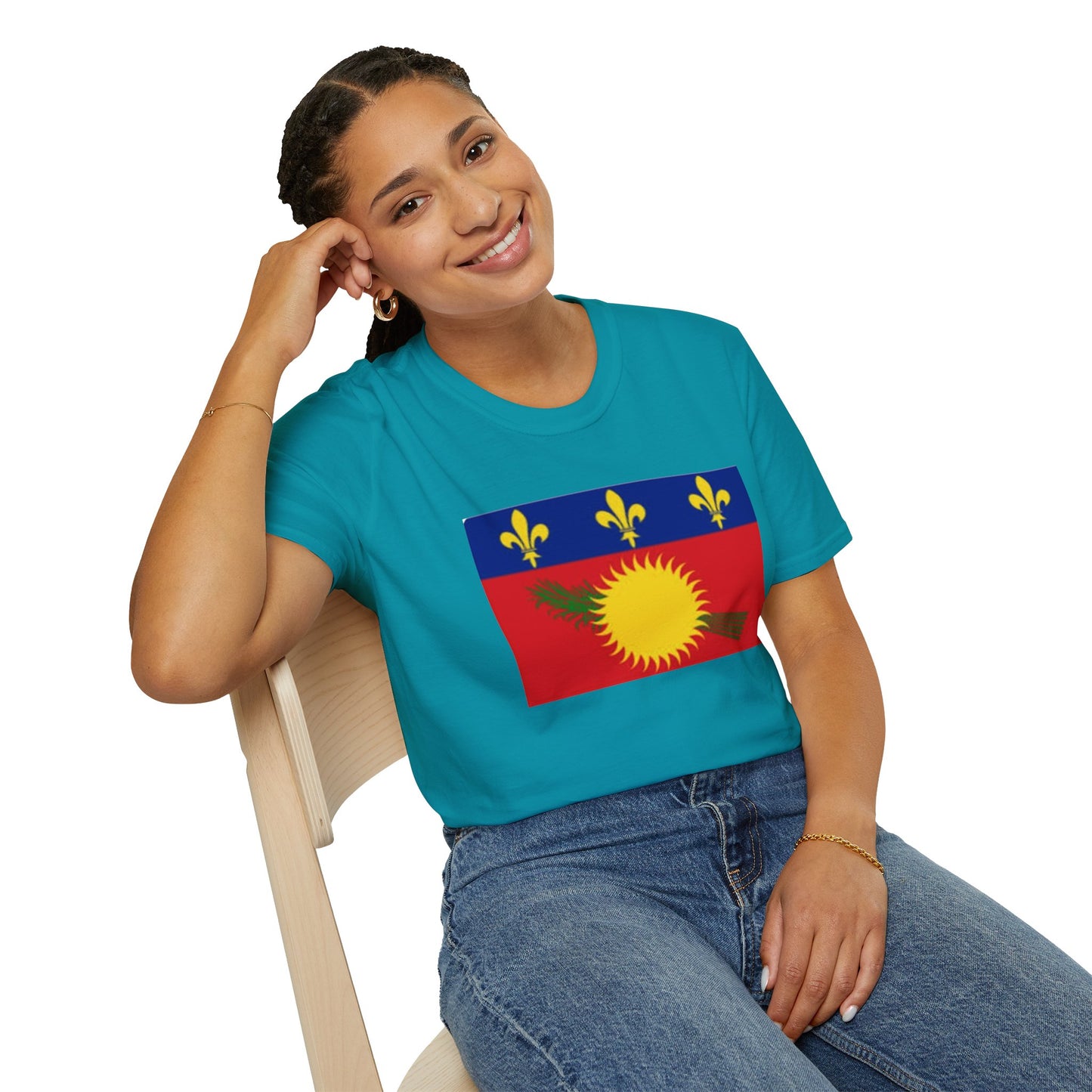 Unisex Softstyle T-Shirt -- Guadeloupe