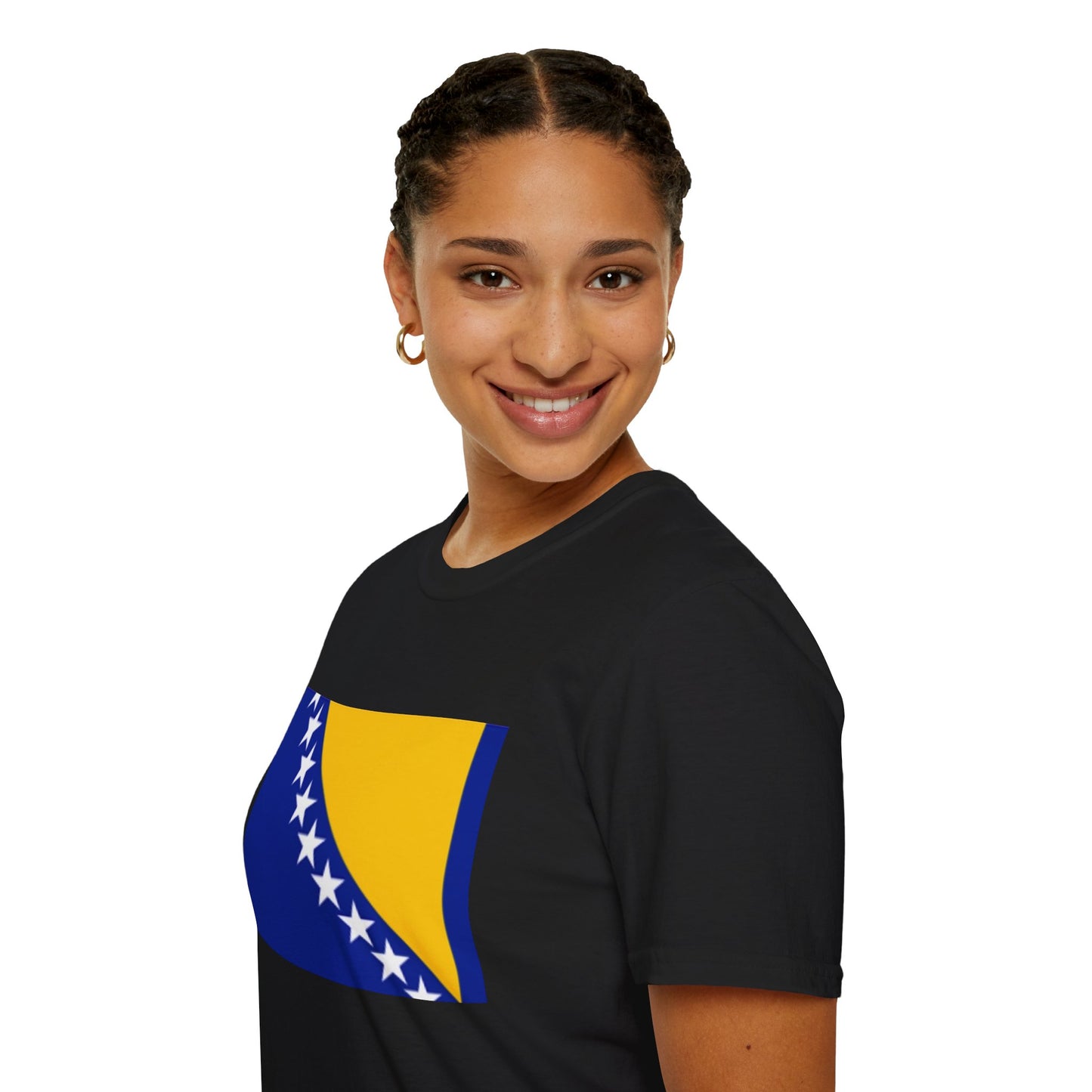 Unisex Softstyle T-Shirt -- Bosnia Herzegovina