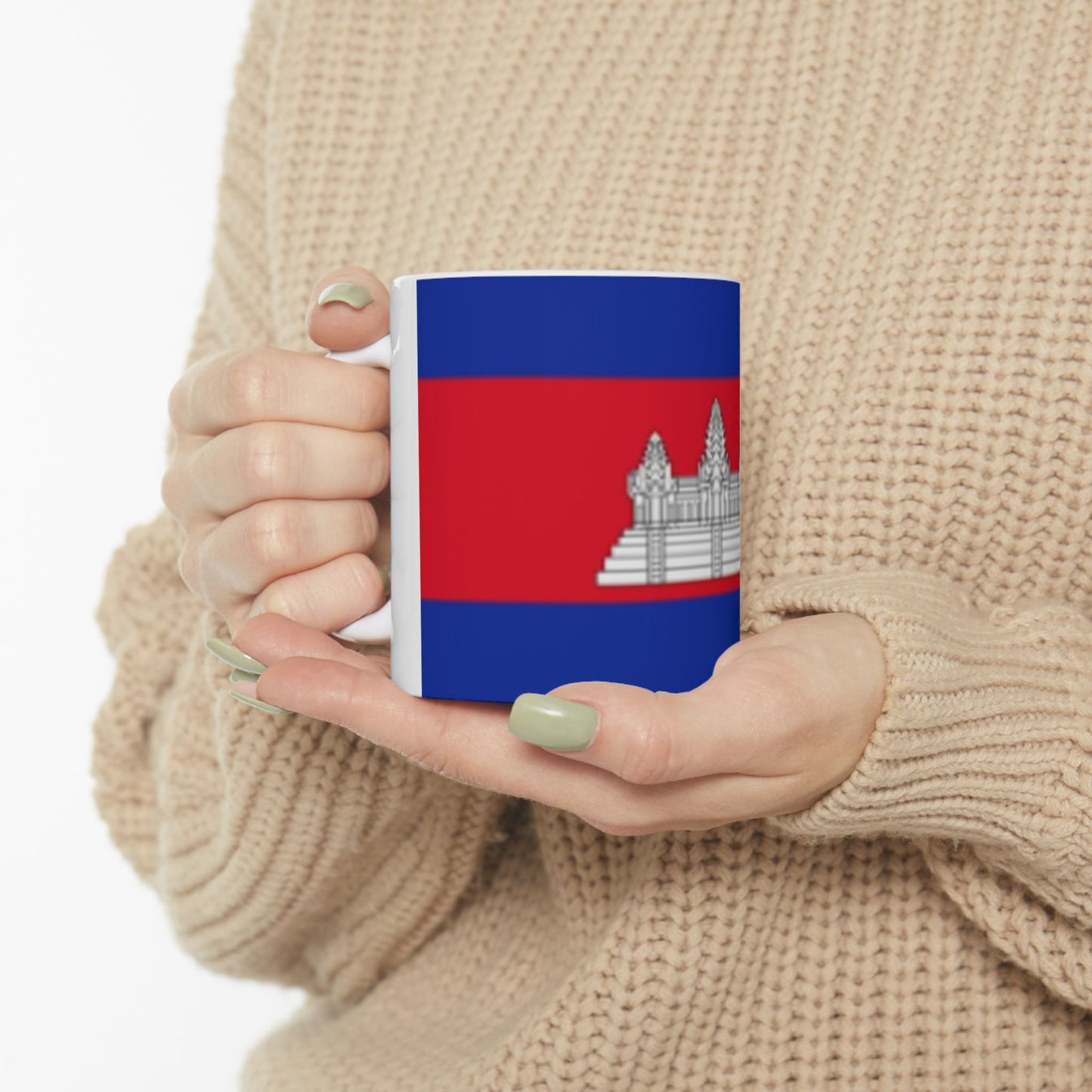 Ceramic Mug, 11oz -- Cambodia