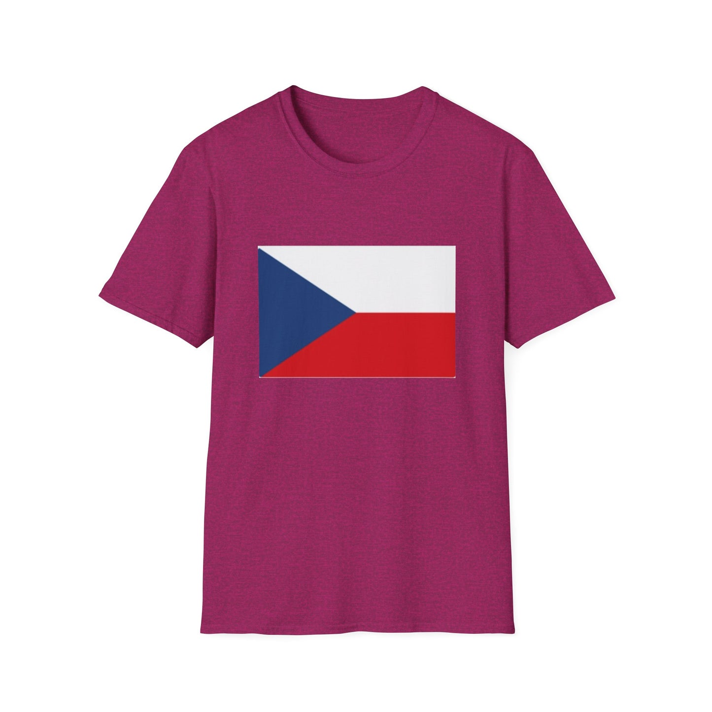 Unisex Softstyle T-Shirt -- Czechia
