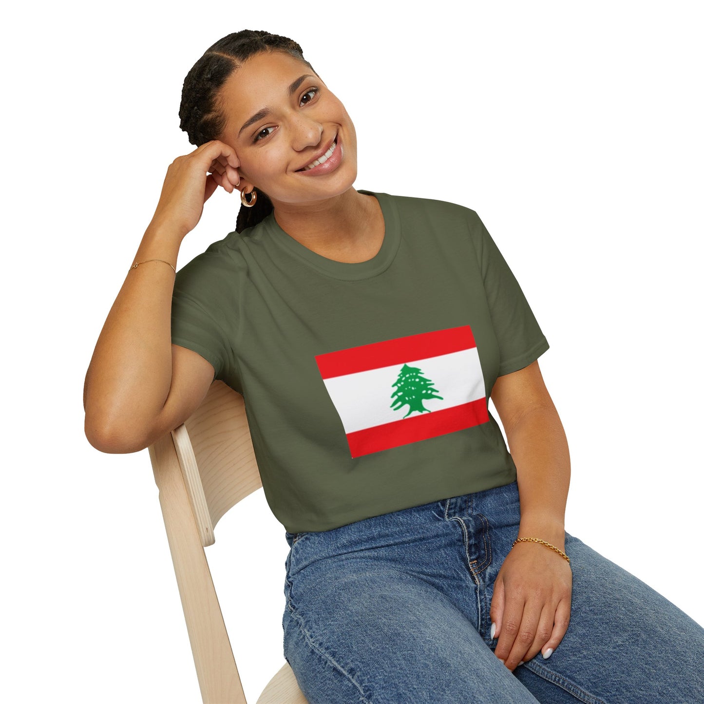 Unisex Softstyle T-Shirt -- Lebanon
