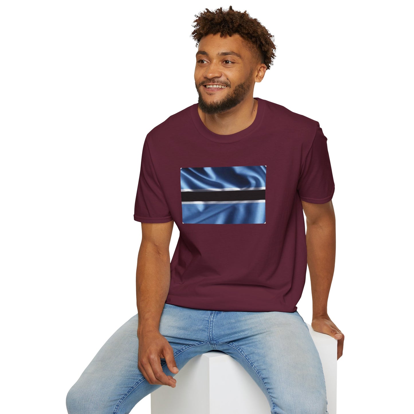 Unisex Softstyle T-Shirt -- Botswana