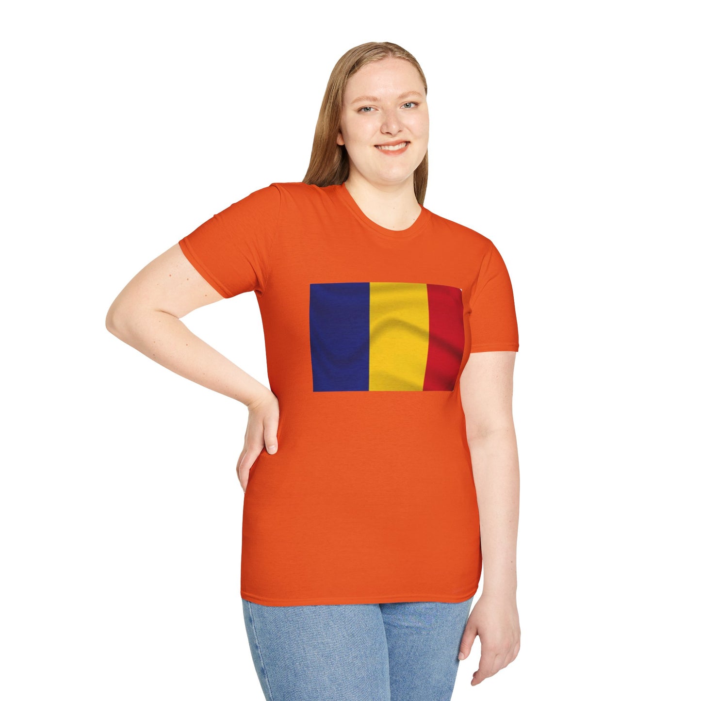 Unisex Softstyle T-Shirt -- Romania