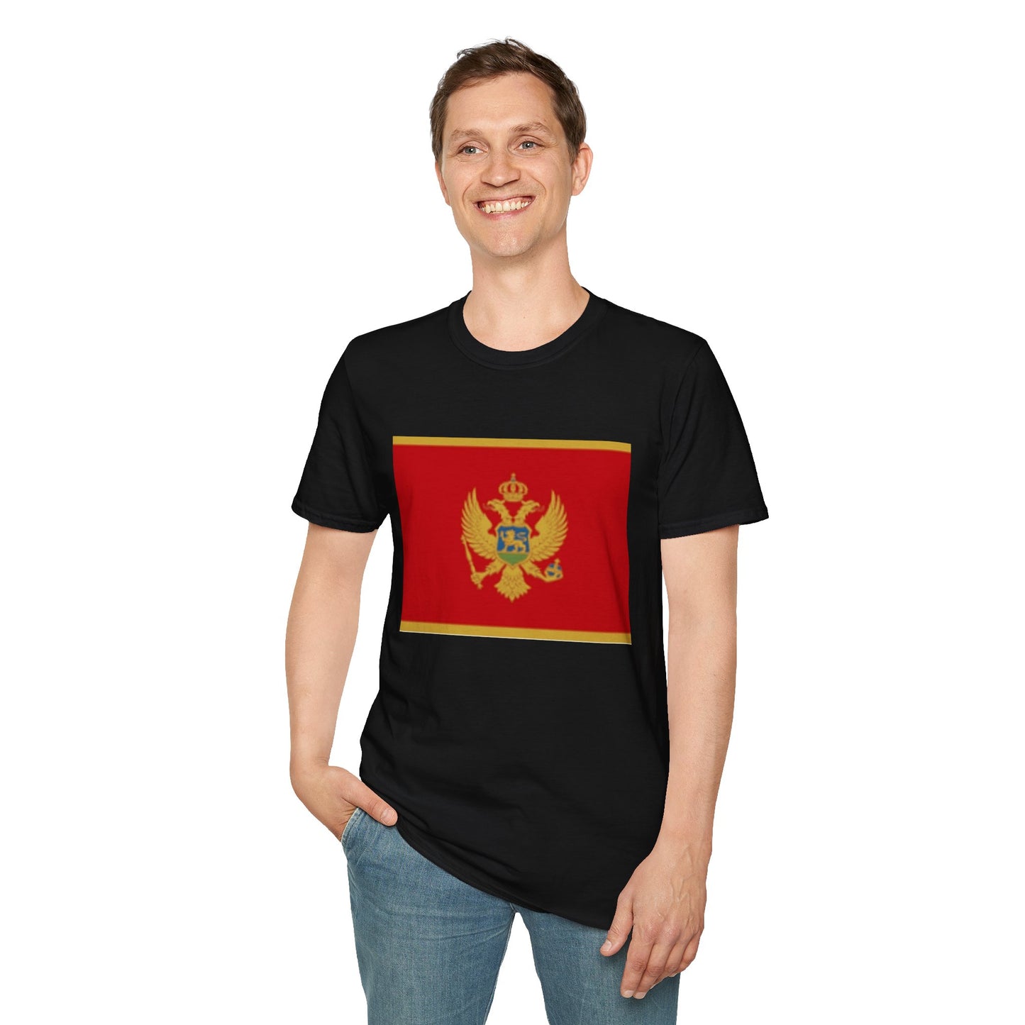 Unisex Softstyle T-Shirt -- Montenegro