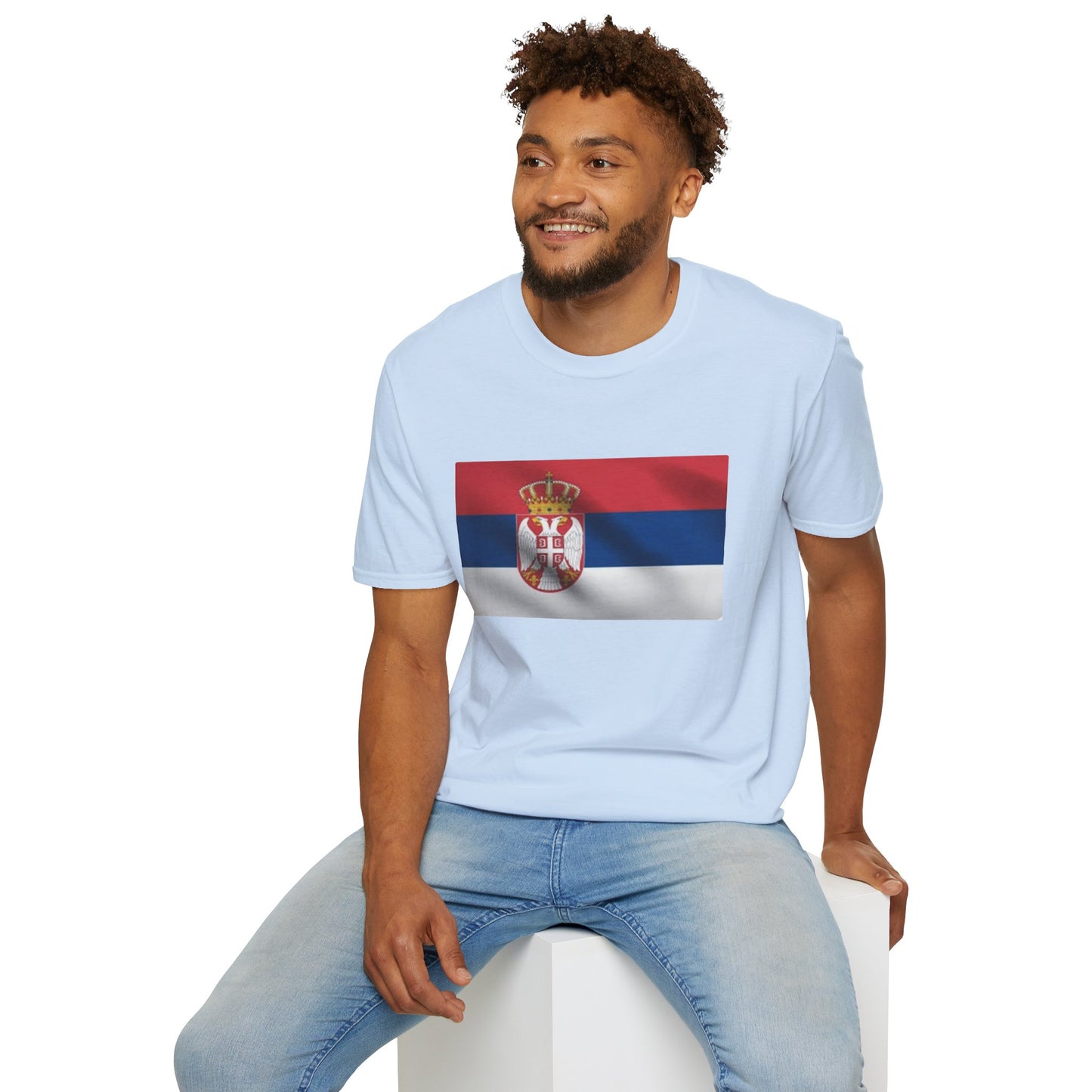 Unisex Softstyle T-Shirt -- Serbia