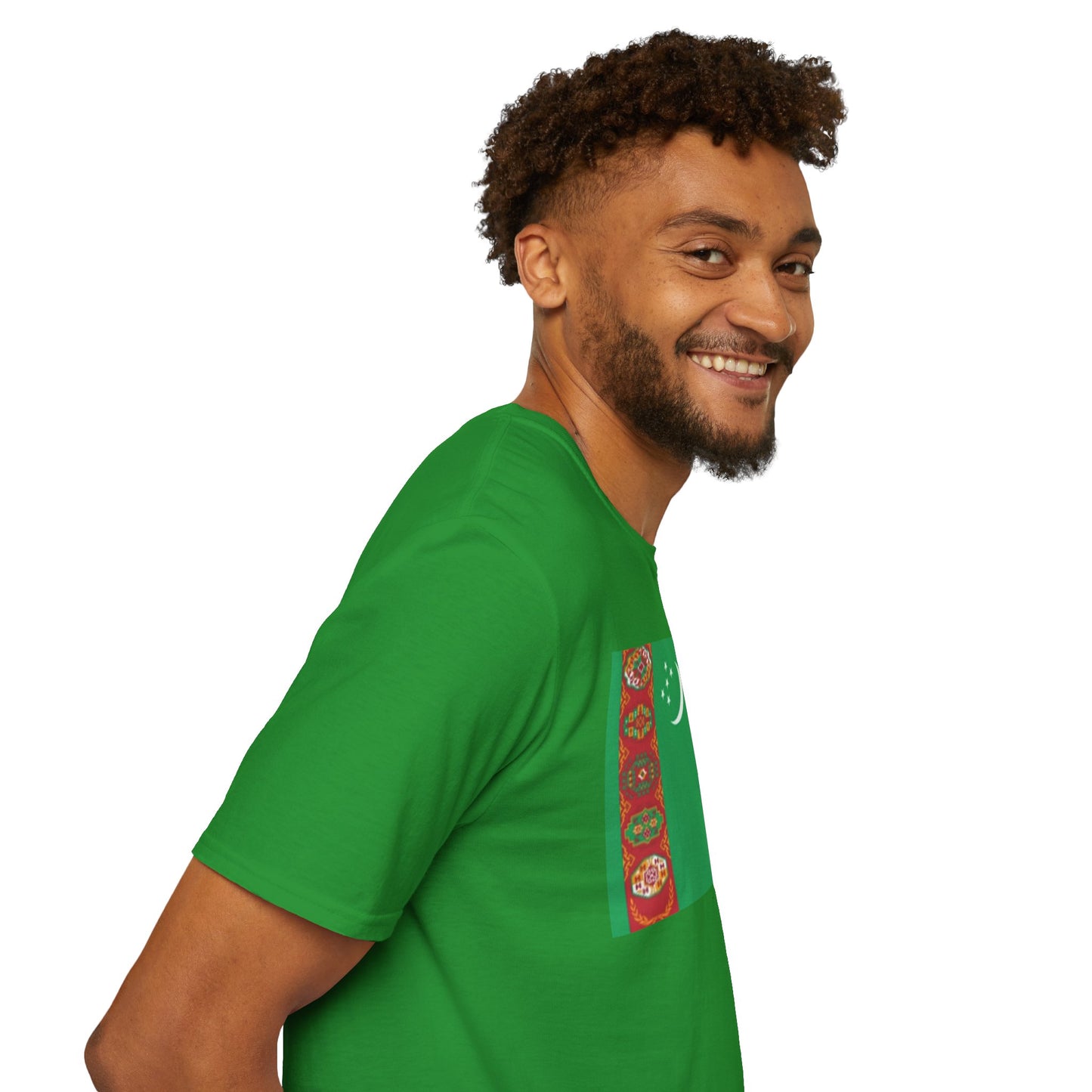 Unisex Softstyle T-Shirt -- Turkmenistan