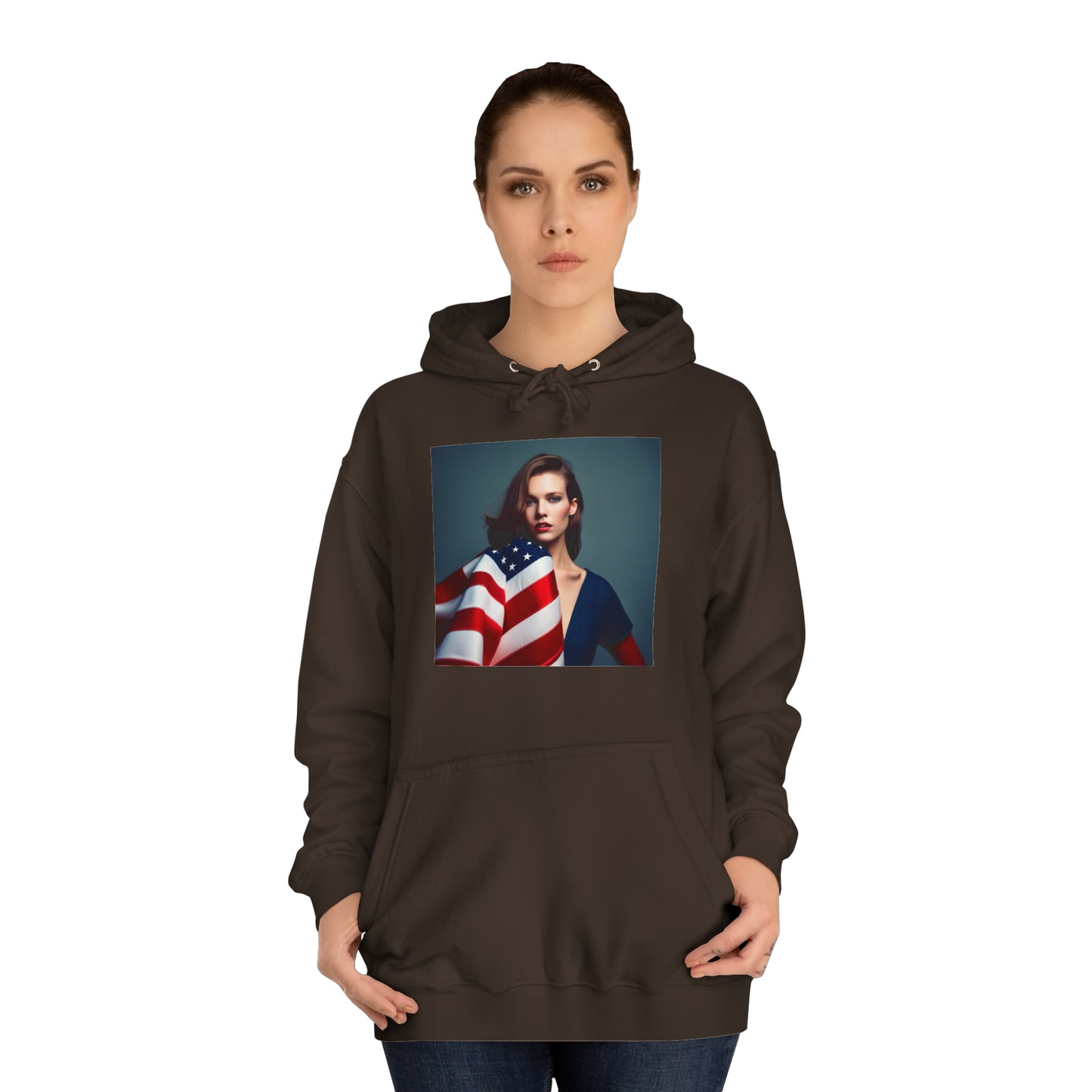 Unisex College Hoodie USA