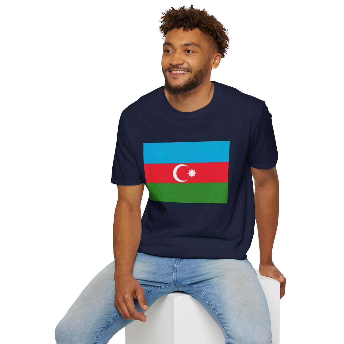 Unisex Softstyle T-Shirt -- Azerbaijan