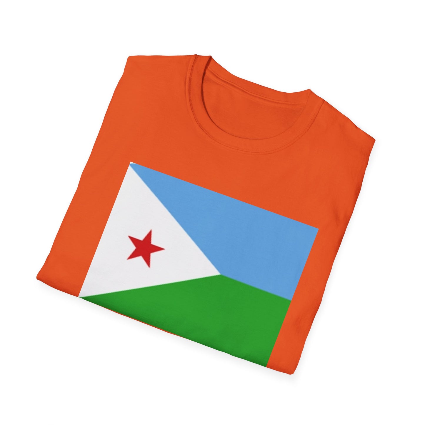 Unisex Softstyle T-Shirt -- Djibouti