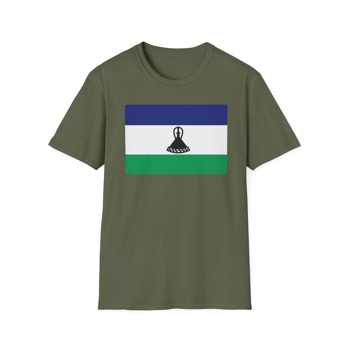 Unisex Softstyle T-Shirt -- Lesotho