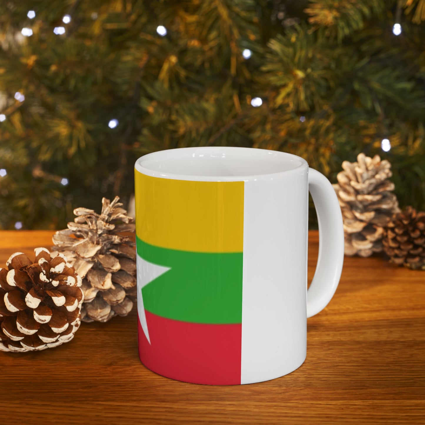 Ceramic Mug, 11oz -- Myanmar
