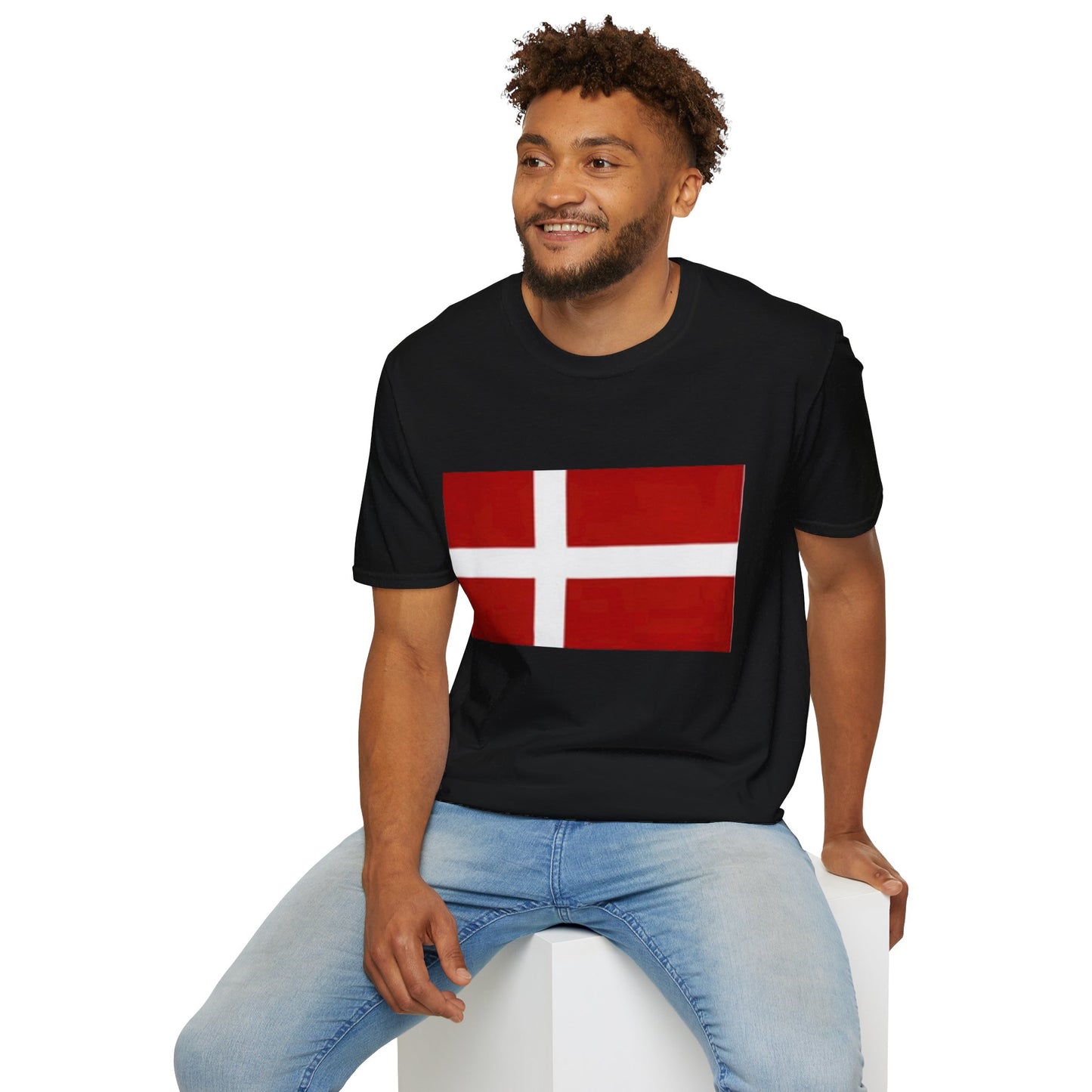 Unisex Softstyle T-Shirt -- Denmark