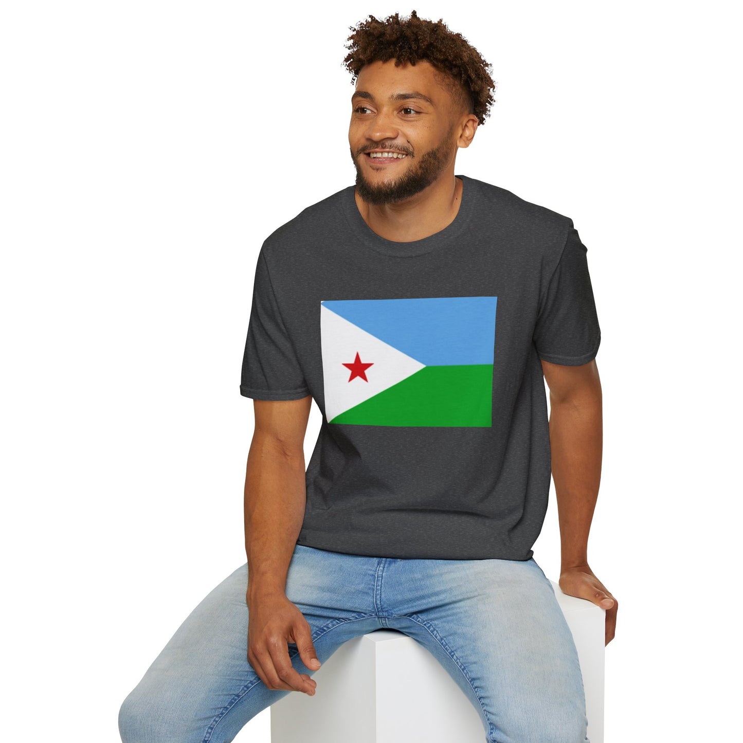 Unisex Softstyle T-Shirt -- Djibouti