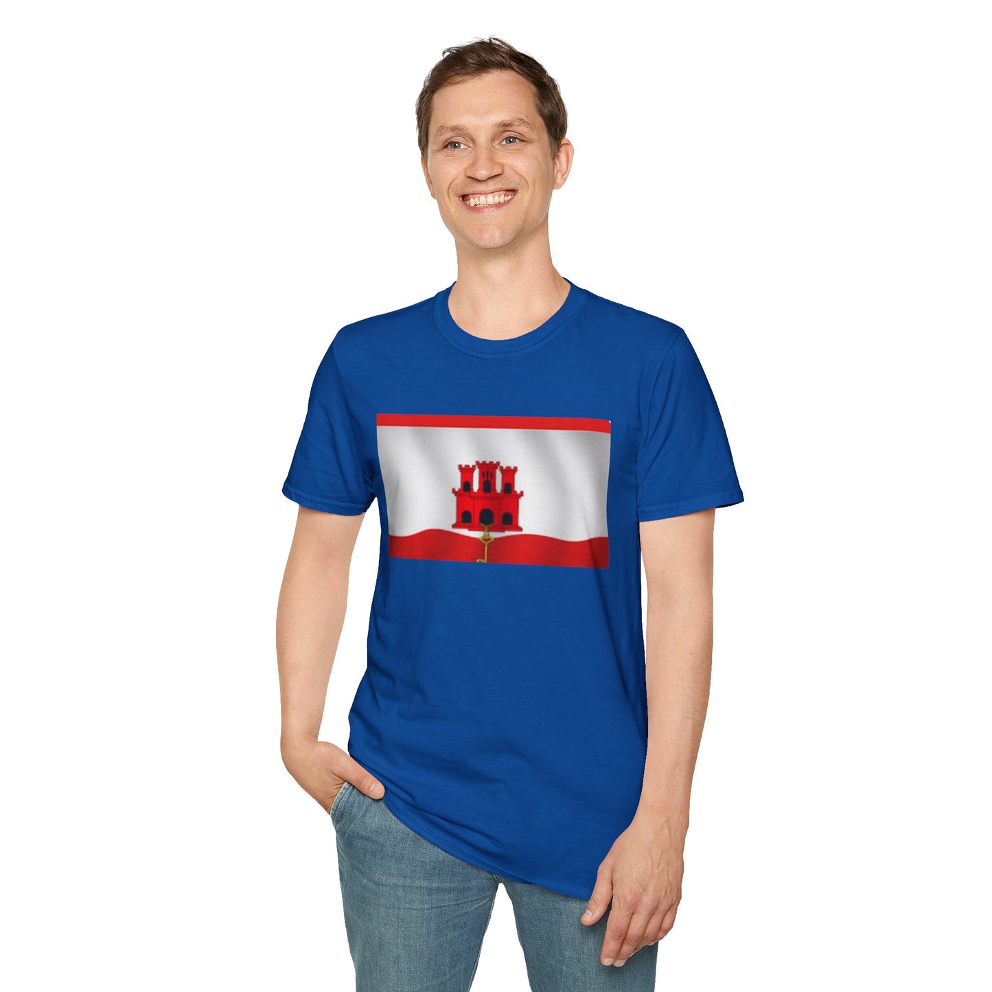 Unisex Softstyle T-Shirt -- Gibraltar