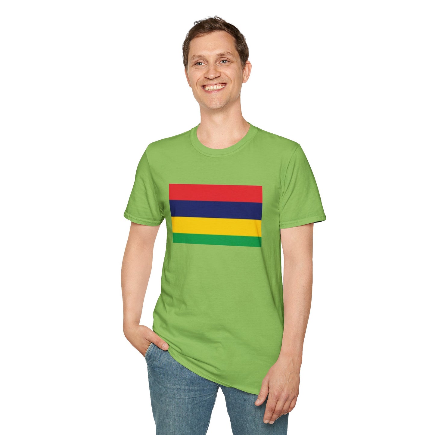 Unisex Softstyle T-Shirt -- Mauritius